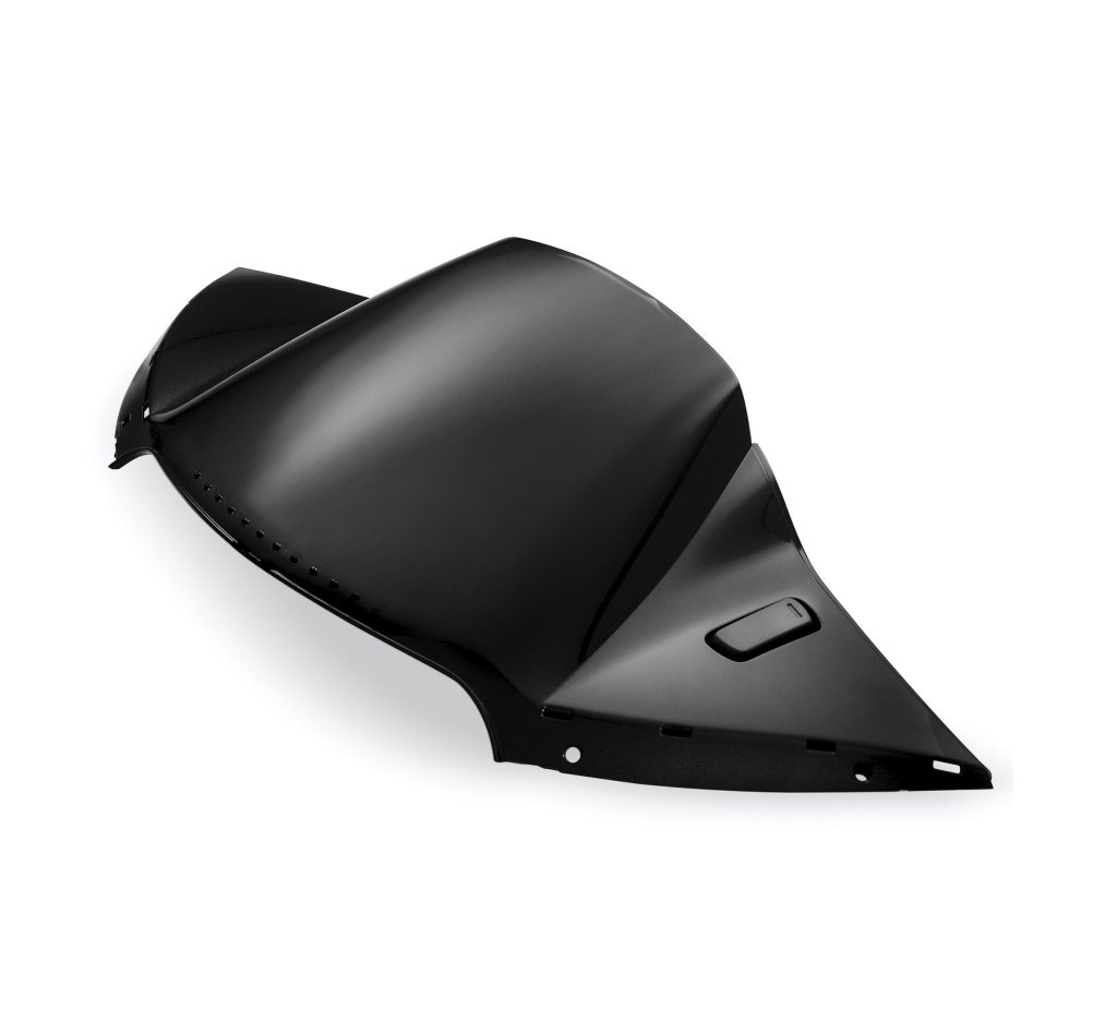 Harley Davidson Vivid Black Road Glide Fairing Air Duct Top Best Moto