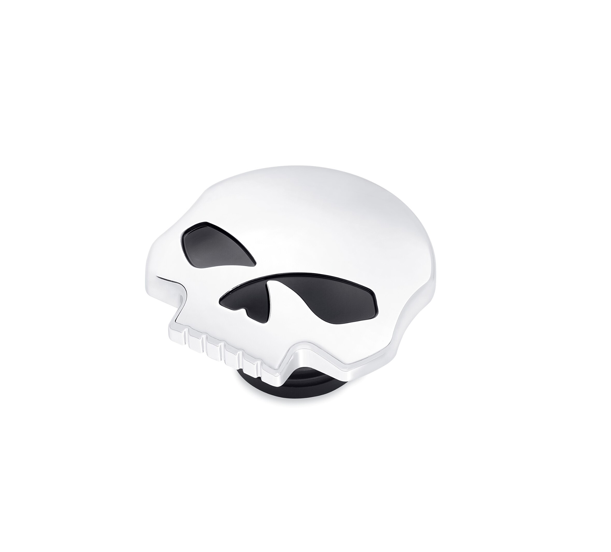 HarleyDavidson Skull Fuel Cap, Chrome Top Best Moto