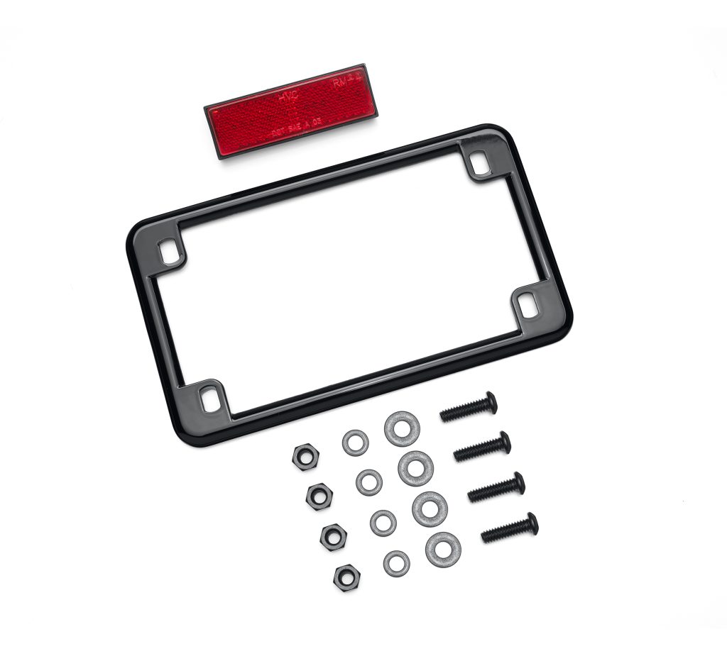 Harley-Davidson License Plate Frame, Black - Top Best Moto