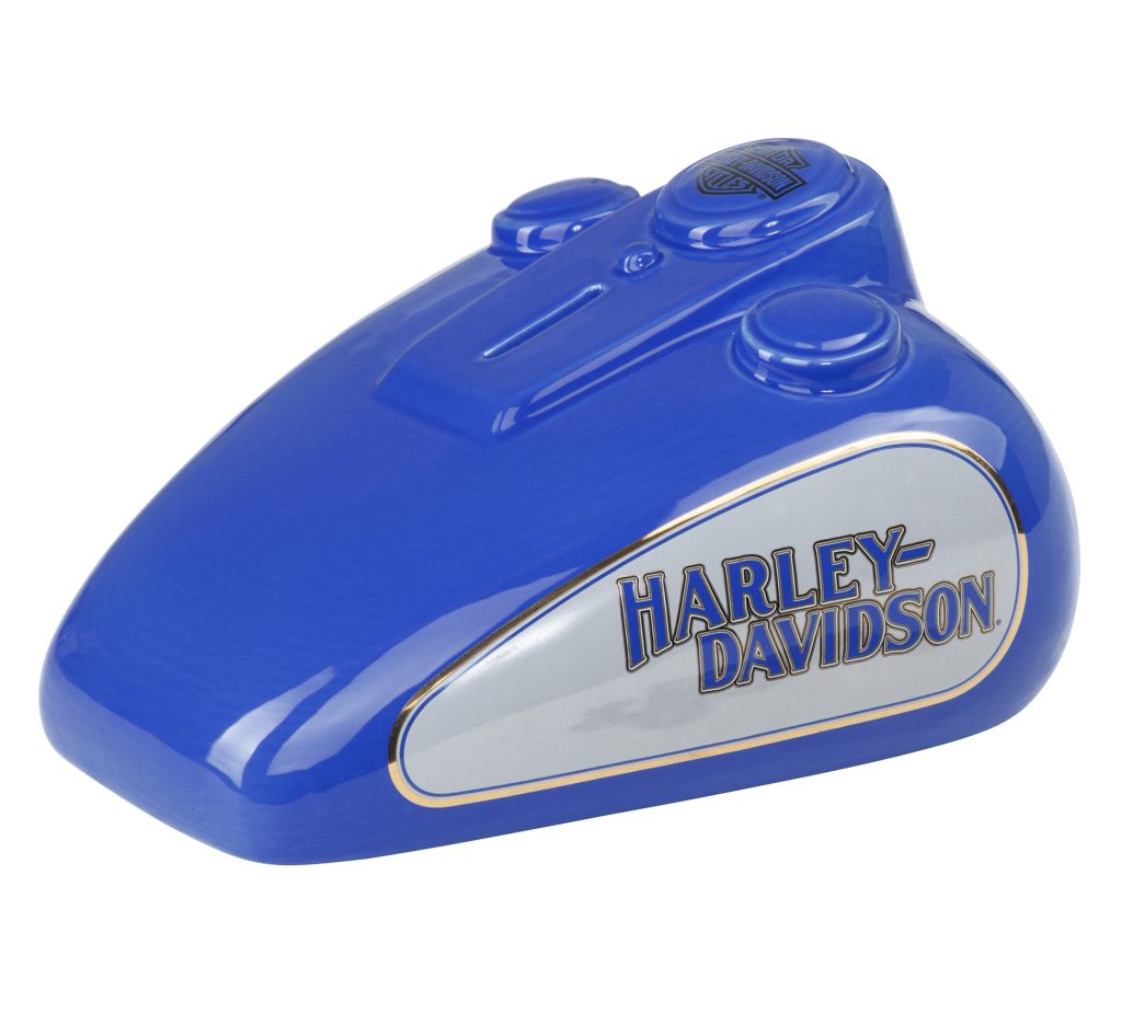 Harley-Davidson 1978 Gas Tank Bank - Blue, Blue, White, Gold - Top Best ...