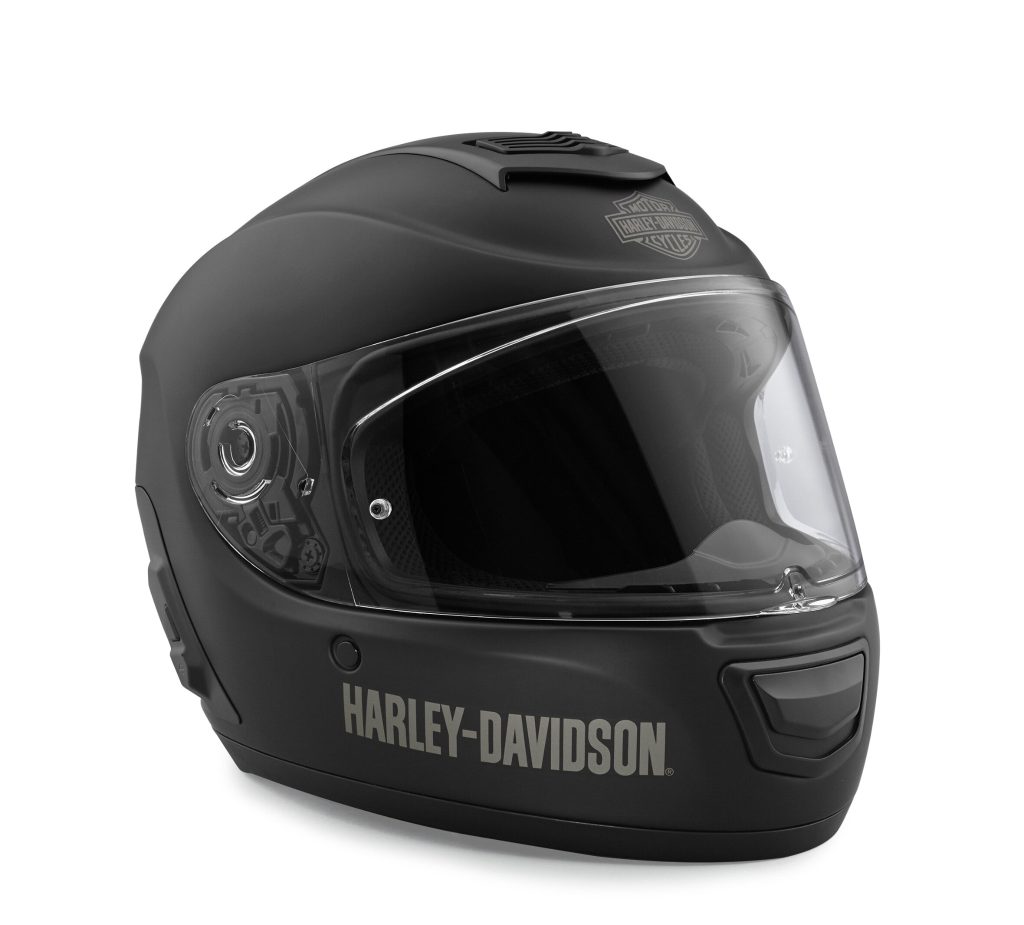 Harley-Davidson Boom! Audio N02 Full-Face Helmet, Matte Black - Large ...